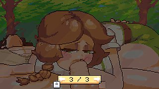 Pixel art, animation porn game, hairy
