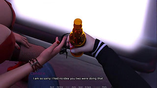 Thirsty for my guests: blowjob in a strip club toilet ep 32