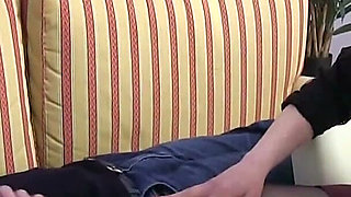 Foot worship is his passion