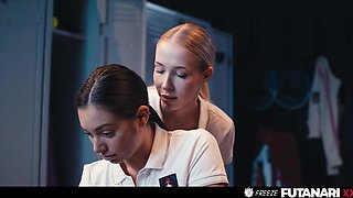 Futanari Nata Gold Shares Steamy Toy Passion