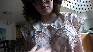 Taboo Stepsister School Sex Ed: POV PORN Sucking cock & Hard fuck Lesson - Teenage
