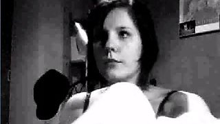 Svensk webbkameraflicka Amatr Handjob-video