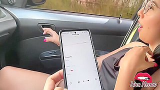 Part 1 Flashing - I Propose To My Stepbrother That He Make My Lovense Toy Vibrate In Public So That The Voyeurs Can See Me Horny Until I Squirt 19 Min