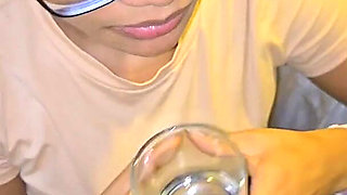 Leaving the Gym and Pissing in My Bitch's Mouth and Then Fucking Her Throat