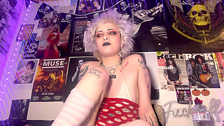 Goth Girl Glitterqueen1999 Possessed by Her Stepdad and Made to Cum! Transfer Fetish Body Possession Taboo Transformation Fetish