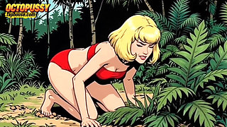 White Wife Nancy Becomes a Bitch for a Big Black Jungle Cock