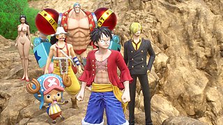 Cartoon long, nami one piece, game