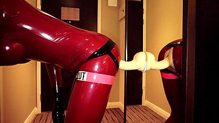 Sexy hottie Anetta Keys enjoys a solo toy masturbation