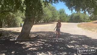 GOTFILLED Chloe Foxxe's cream-colored finale