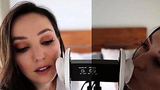 Orenda ASMR Twin Mic Licking OnlyFans Video
