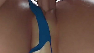 Stretched Pussy & Ass Fucked Hard by Monster Dick