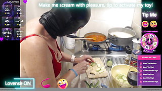 Naked Salad Secrets: Unleashing Passion with Every Slice of Inserted Cucumber - 336