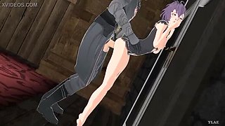 Fire Emblem Three Houses Hentai - Bernadetta's Naughty School Days