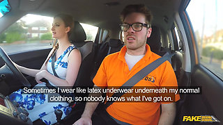 Fake Driving School - Hot Redheads Dirty Secret: Outdoor Blowjobs and Big Tits Worship