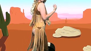 Camsoda - Teen cowgirl rides sybian