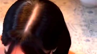 Blowjob cumshot whore gargles pov bukkake fetish cum