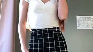 Hot Amateur Teen Fucked Wearing Stockings