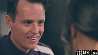 Male best friend freezes time to fuck a Latina in front of fiance