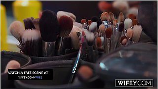 Busty Blonde Hotwife Alexa Leigh Rides A Huge Cock While Hubby Films