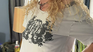 Striptease and Piss for stepdaddy