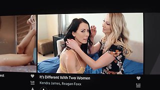 Girlsway - cougar Lexi Luna free uses stepbae Demi Hawks while Rachael Cavalli cleans their room