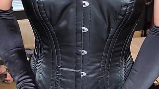 Now Does Mistress Jessica Not Deserve to Be Reimbursed for My New Black Satin Corset? Look How Pathetic You Are, Rock Hard Seein