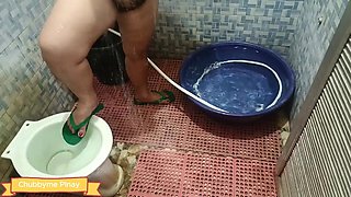 She's so Hot That She Washes Her Pussy First so We Can Have More Sex