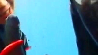 Pussy licking in gas mask humiliating