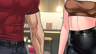 A Muscular Man Fucked His Friend's Hot Wife