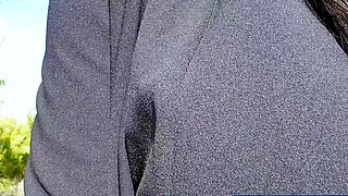 Public sex with big boobs Thai MILF slut