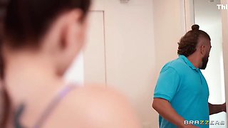 Xander Corvus And Apra Shay - Redhead Gets Her Mouth Fucked While Riding A Sextoy