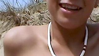 Teeny Joins Sex Games on the Beach