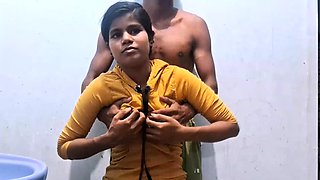 Horny 18 Year Old Indian College Girl Fucked Raw