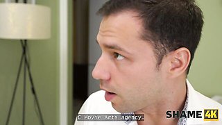 Russian milf movie with winsome Moon Imp and Oliver Trunk from Shame 4k