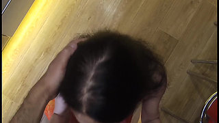 The wife exposes her tight holes