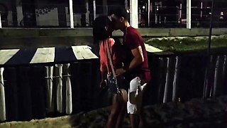 Exibicionista lady loves fellatios while being filmed -