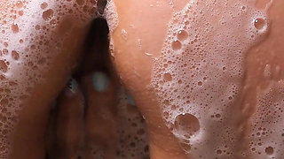 149. Wet & Soapy: Full Body Shower Wash with Big Natural Tits 60fps