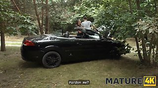 Mature4k. Texas Patti is having horny naughty sex in the czech forest