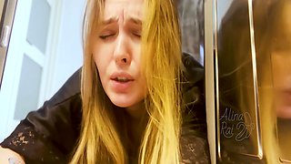 Family Therapy And Alina Rai - Stepmom Got Stuck In The Dishwasher, I Decided To Fuck Her 8 Min