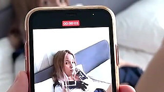 Caught College Girl with Dildo! - Suck My Dick and Ride the Dildo, Slutty Stepsister!