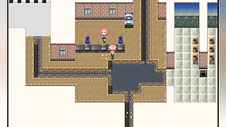 The pink ass slut shows off her huge tits and slutty bodies Mina - hentai gameplays