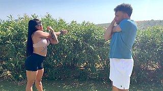 Valentina Coppola's Bombshell Passion with Students in Heat