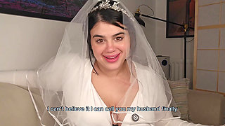 New Wife Locks Your Cock, and Cucks You on Your Wedding Night!