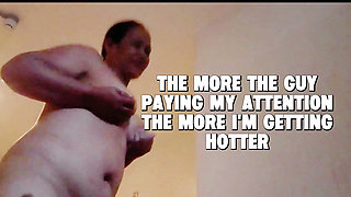 Wife Teasing a Stranger While Having Sex with Her Husband