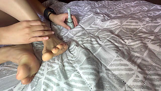 My Girlfriend's Feet Made Me Very Hot