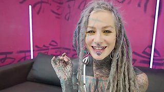 Anuskatzz Gets DAP'd And Squirts Everywhere - Deep Throat & Doxy Toy Fun