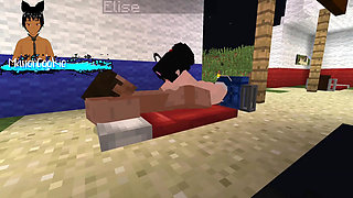 Minecraft Jenny Mod Fapcraft Elise always has her mouth open for some dick