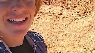 Redhead Fucks Ass and Pussy Squirting Everywhere