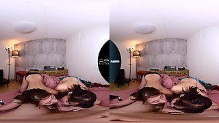 Miki Yoshii and Yuri Tadakoro - Nonstop Reverse Threesome Delivery Service Shut My Dick Down