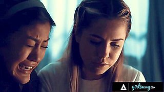 Lesbo Teen 18+ Nuns Passionately Screw